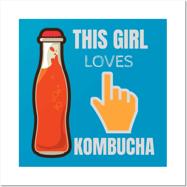 Kombucha Love Wall Art by Spinx1